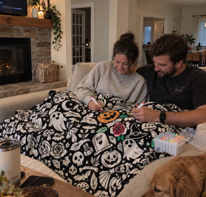 Nyla™ Coloring Blanket