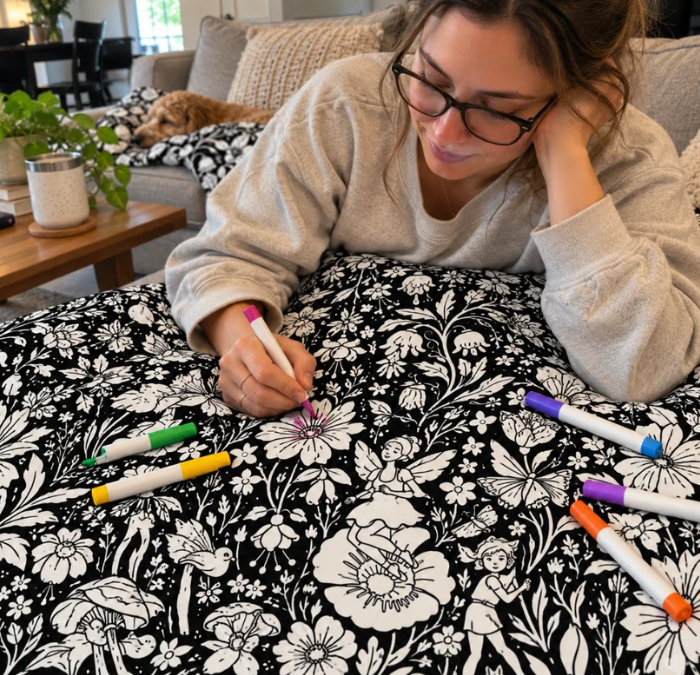 Nyla™ Coloring Blanket